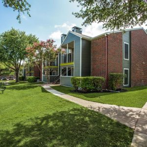Apartment building exterior